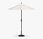 6' Round Outdoor Patio Umbrella &ndash; Rustproof Aluminum Tilt Frame