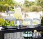 Galvanized Metal Three Tiered Stand