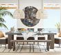 Abbott Concrete &amp; Acacia Chunky Leg Dining Table + Huntington Chair Dining Set