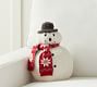 Archie the Snowman Shaped Pillow