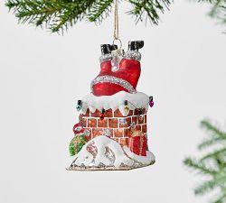 Nostalgic Santa Ornaments - Set of 2