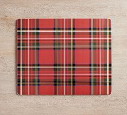 Stewart Plaid Cork Placemats - Set of 4