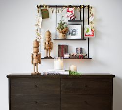 Temple Street Hanging Wall Shelf