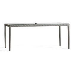 Cammeray Wicker Outdoor Dining Table (73&quot;)