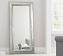 Marlena Antique Glass Frame Floor Mirror