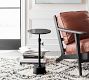 Melvin Round Marble Adjustable Accent Table (12&quot;)
