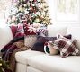 Stewart Plaid Star Shaped Pillow