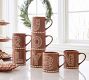 Gingerbread Stoneware Alphabet Mug