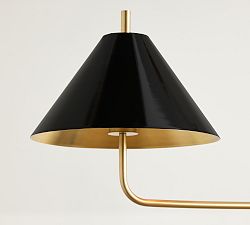Open Box: Monroe Black Enamel Shade, Set of 2
