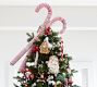 Oversized Candy Canes Tree Topper