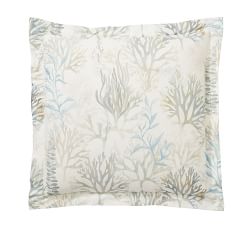 Coral Percale Sham