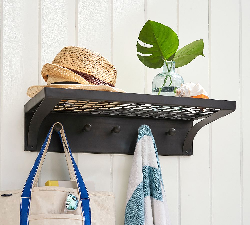 Bronze Pool Storage Shelf