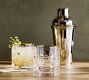 Gold Scatter Cocktail Glasses