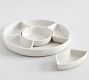 Mason Modern Outdoor Melamine Multi-Sectioned Serving Platter
