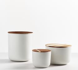 Mason Stoneware Canisters