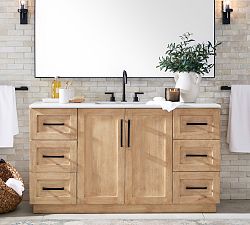 Miller 58&quot; Single Wide Sink Vanity