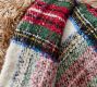 Stewart Plaid Faux Fur Back Throw