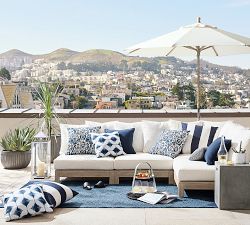 Sunbrella&#0174; Shelton Jacquard Outdoor Pillow