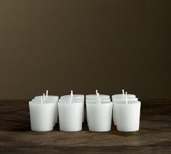 Unscented Votive Candles - Set of 12