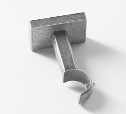 Cast Iron Pewter Curtain Hardware Collection