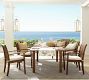 Chatham Mahogany Stackable Outdoor Dining &amp; Armchairs