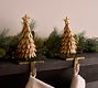 Golden Tree Stocking Holder
