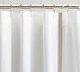 Morgan Banded Organic Shower Curtain