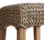 Seagrass Backless Counter Stool