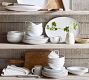 Classic Rim Porcelain Dinner Plates