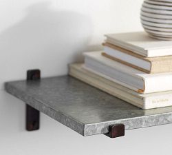 Menlo Galvanized Shelves