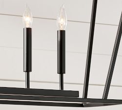 Prescott Outdoor Metal Linear Chandelier (54&quot;)