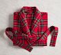 Stewart Plaid Yarn Dye Flannel Robe