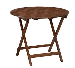 Chatham Mahogany Folding Outdoor Bistro Table