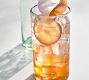 Etched Floral Recycled Glass Drinking Glasses - Set of 4