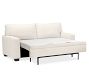 PB Comfort Square Arm Deluxe Sleeper Sofa with Memory Foam Mattress (78&quot;)