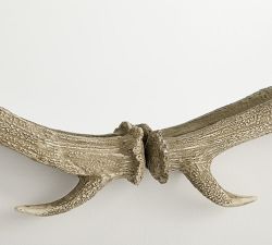Antler Round Wall Mirror