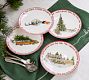 National Lampoon&rsquo;s Christmas Vacation&#8482; Stoneware Appetizer Plates - Mixed Set of 4