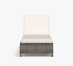 Torrey Wicker Outdoor Single Chaise Lounge