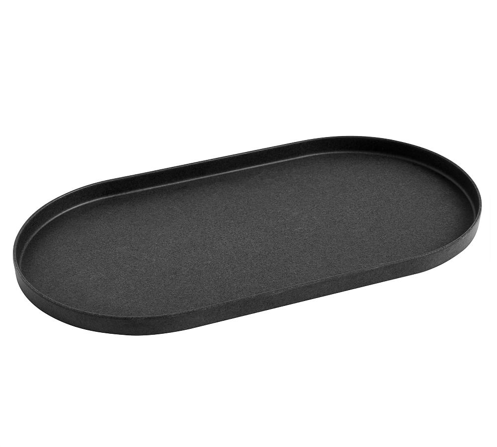 Mason Modern Outdoor Melamine Serving Platter - Charcoal