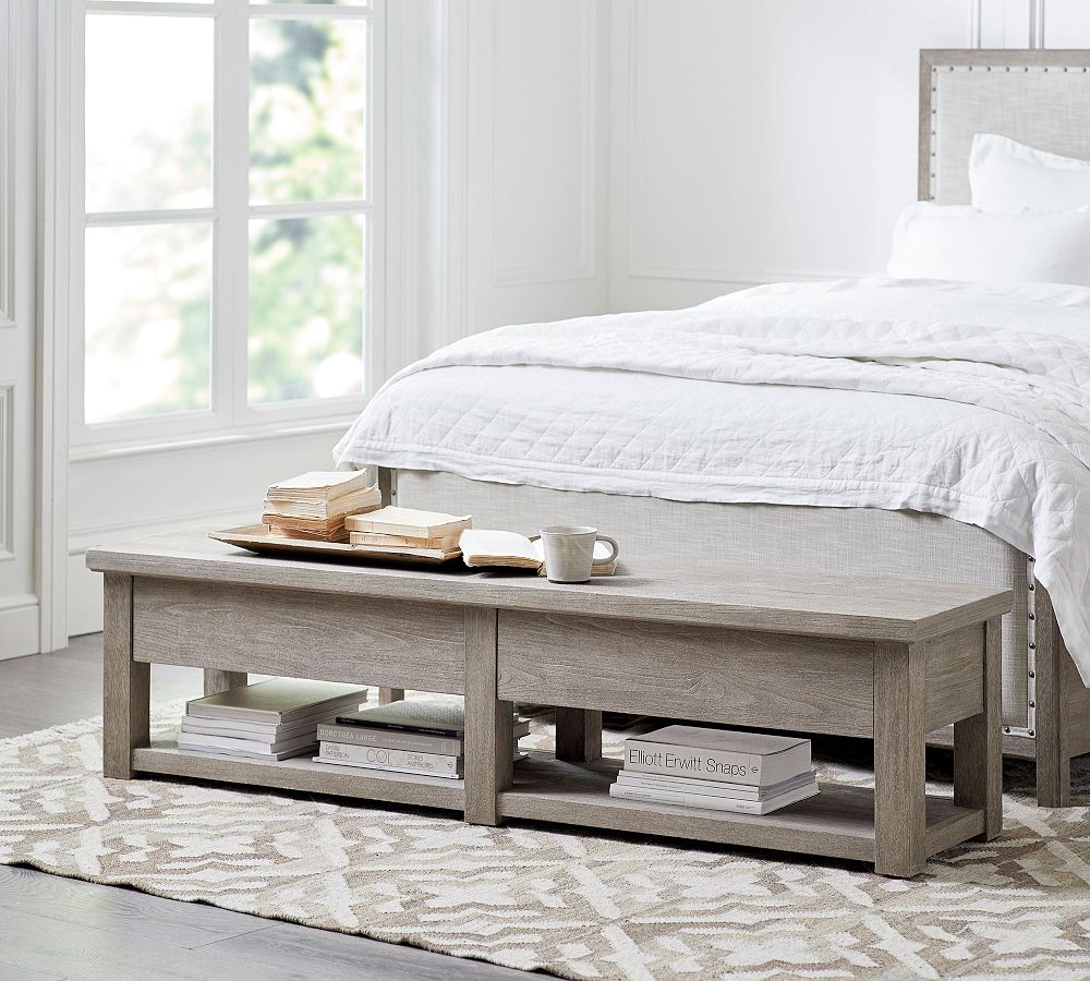 Farmhouse Storage Bench