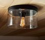 Frances Glass Flush Mount (12&quot;)