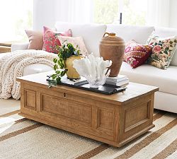 Open Box: Heritage Farmhouse Reclaimed Wood Trunk