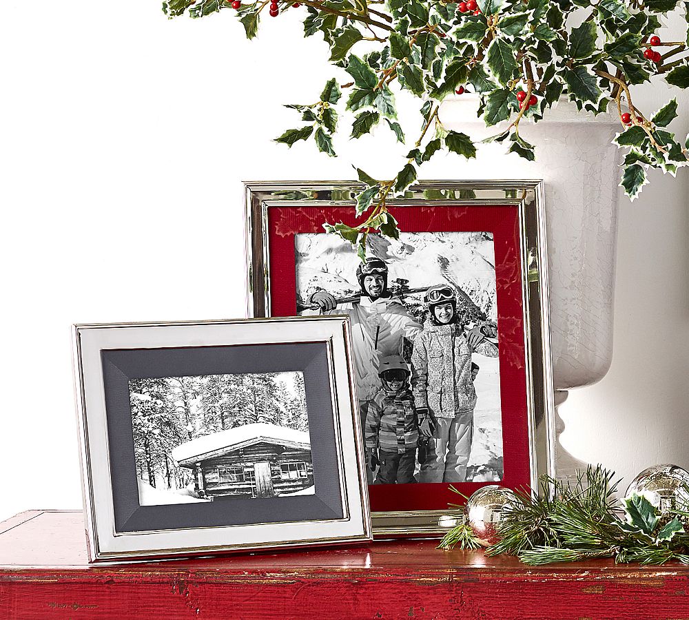 Personalized Silver-Plated Picture Frames