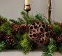 Pine &amp; Lotus Pod Wreath &amp; Garland