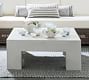 Pomona Concrete Chunky Leg Square Outdoor Coffee Table (40&quot;)