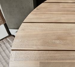 Tulum Acacia Round Outdoor Dining Table (48&quot;)