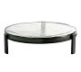 Slab Glass Serving Pedestals