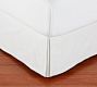 Basic Pleated Cotton Bed Skirt