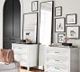 Berke Narrow Iron Frame Floor Mirror