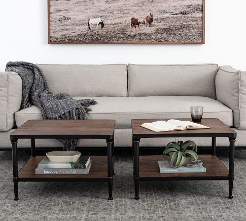 Pottery barn juno coffee table sales